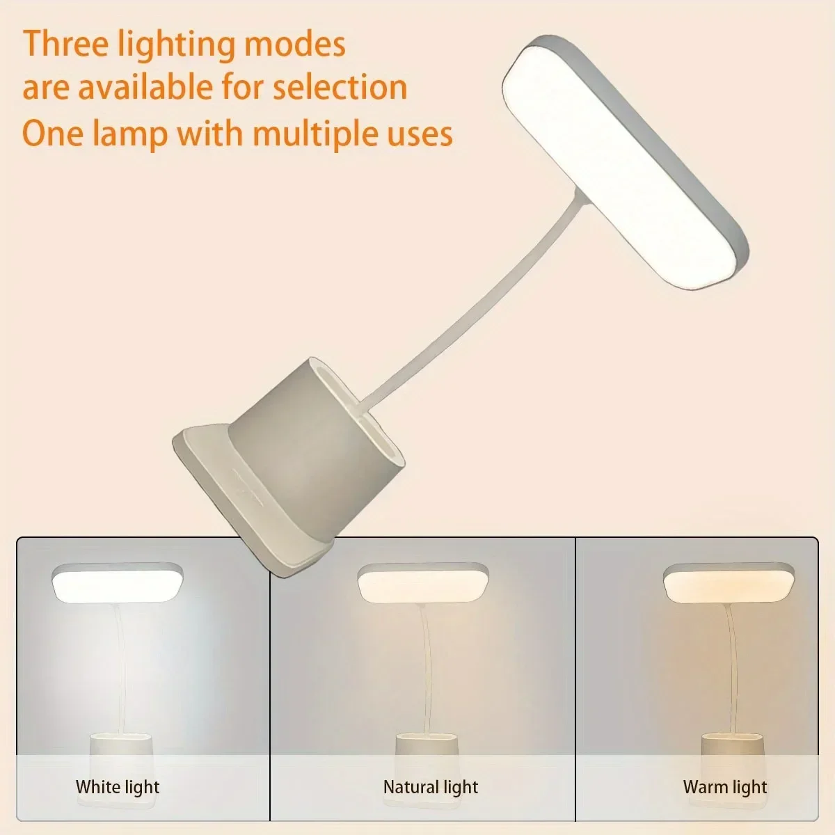 LED multi-functional desk lamp with stationery storage base, suitable for home reading bedside lighting and decorative lighting
LED multi-functional desk lamp with stationery storage base, suitable for home reading bedside lighting and decorative lighting
