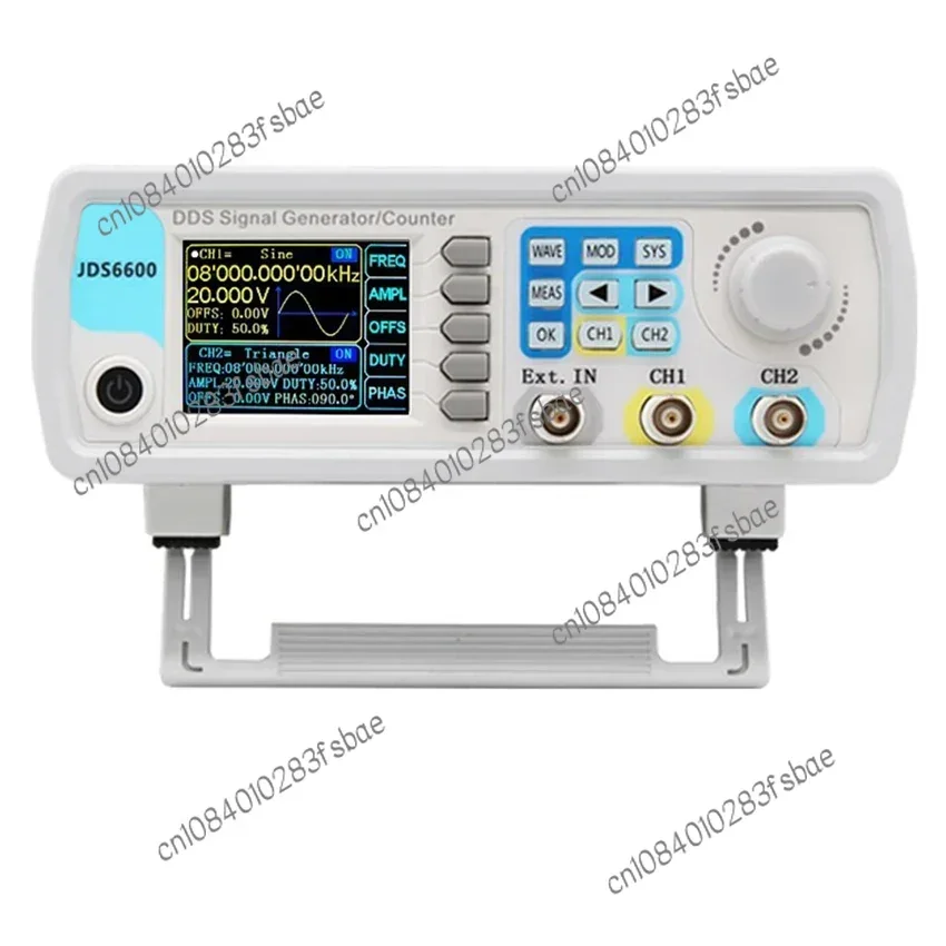 JDS6600 15MHz Dual/2-Channel DDS Signal Generator Signal Source Frequency Meter Function Arbitrary Waveform Generator Counter
JDS6600 15MHz Dual/2-Channel DDS Signal Generator Signal Source Frequency Meter Function Arbitrary Waveform Generator Counter