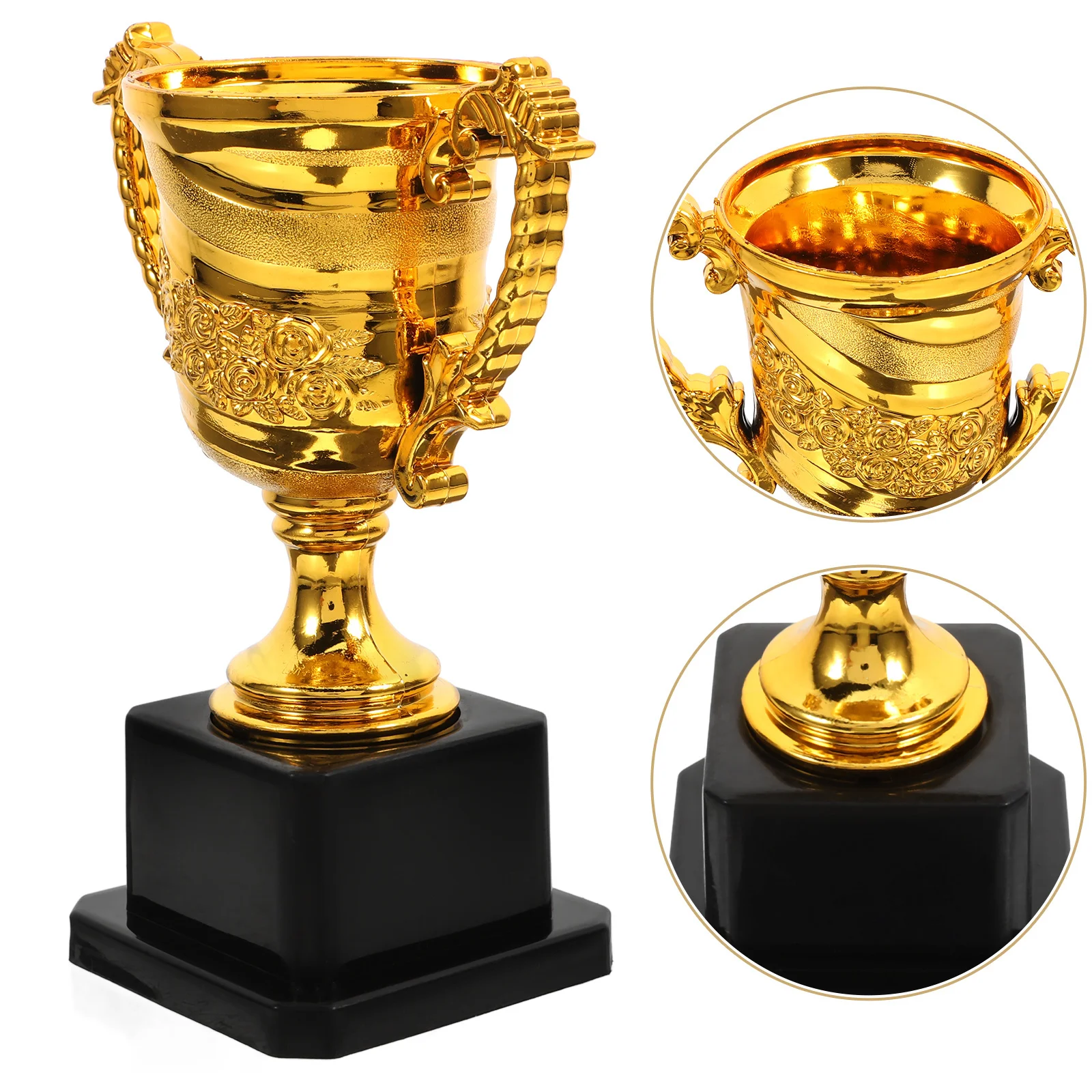 Plated Small Trophy Cup Creative Shaped Plastic Student Award Competition Decor Ceremony Celebration Party Prize Trophy Prop
Plated Small Trophy Cup Creative Shaped Plastic Student Award Competition Decor Ceremony Celebration Party Prize Trophy Prop