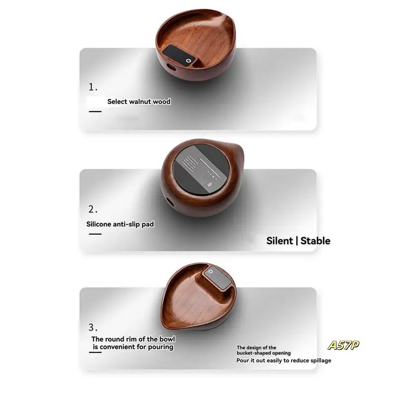 Coffee Bean Weigher, Tea Leaf Scale, Walnut Hand Brewing Electronic Scale Coffee Bean Scale Accurate To 0.1G
Coffee Bean Weigher, Tea Leaf Scale, Walnut Hand Brewing Electronic Scale Coffee Bean Scale Accurate To 0.1G