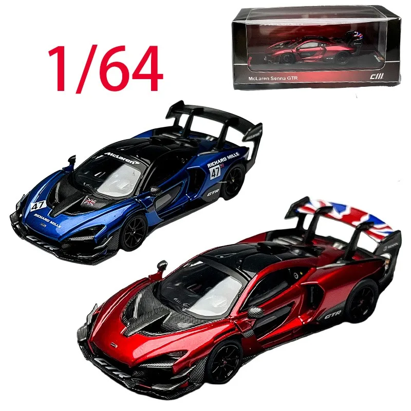 CM литой под давлением масштаб 1/64 McLaren, модель автомобиля из сплава McLaren Senna GTR, игровые транспортные средства, игрушки для мальчиков, оригинальная коробка, коллекция дисплея 
CM литой под давлением масштаб 1/64 McLaren, модель автомобиля из сплава McLaren Senna GTR, игровые транспортные средства, игрушки для мальчиков, оригинальная коробка, коллекция дисплея