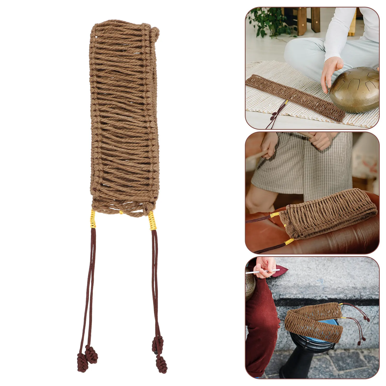 Durable Handmade Hemp Rope for Ethereal Drum Decorative Wrapping Flexible Woven Cover Ethereal Drum Protective Cover
Durable Handmade Hemp Rope for Ethereal Drum Decorative Wrapping Flexible Woven Cover Ethereal Drum Protective Cover