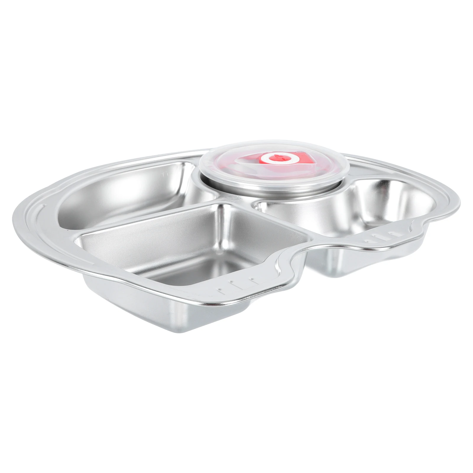 1pc Children's Food Plate Cartoon Meal Plates Kids Food Divided Tray Lunch Compartment Trays White Stainless Steel Kitchen Bar
1pc Children's Food Plate Cartoon Meal Plates Kids Food Divided Tray Lunch Compartment Trays White Stainless Steel Kitchen Bar