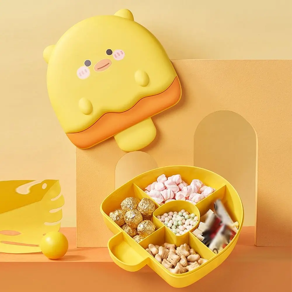 Cute Cartoon Candy Storage Tray Ice Cream Shape Portable Divided Serving Platter 5 Compartments Reusable
Cute Cartoon Candy Storage Tray Ice Cream Shape Portable Divided Serving Platter 5 Compartments Reusable