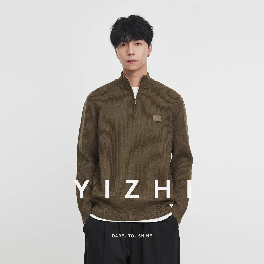 2025 Winter New Men's Simple Warm Stand Collar Sweater Fashion Retro Lyocell Blended Knitted Long Sleeve Top Men Pullover
2025 Winter New Men's Simple Warm Stand Collar Sweater Fashion Retro Lyocell Blended Knitted Long Sleeve Top Men Pullover