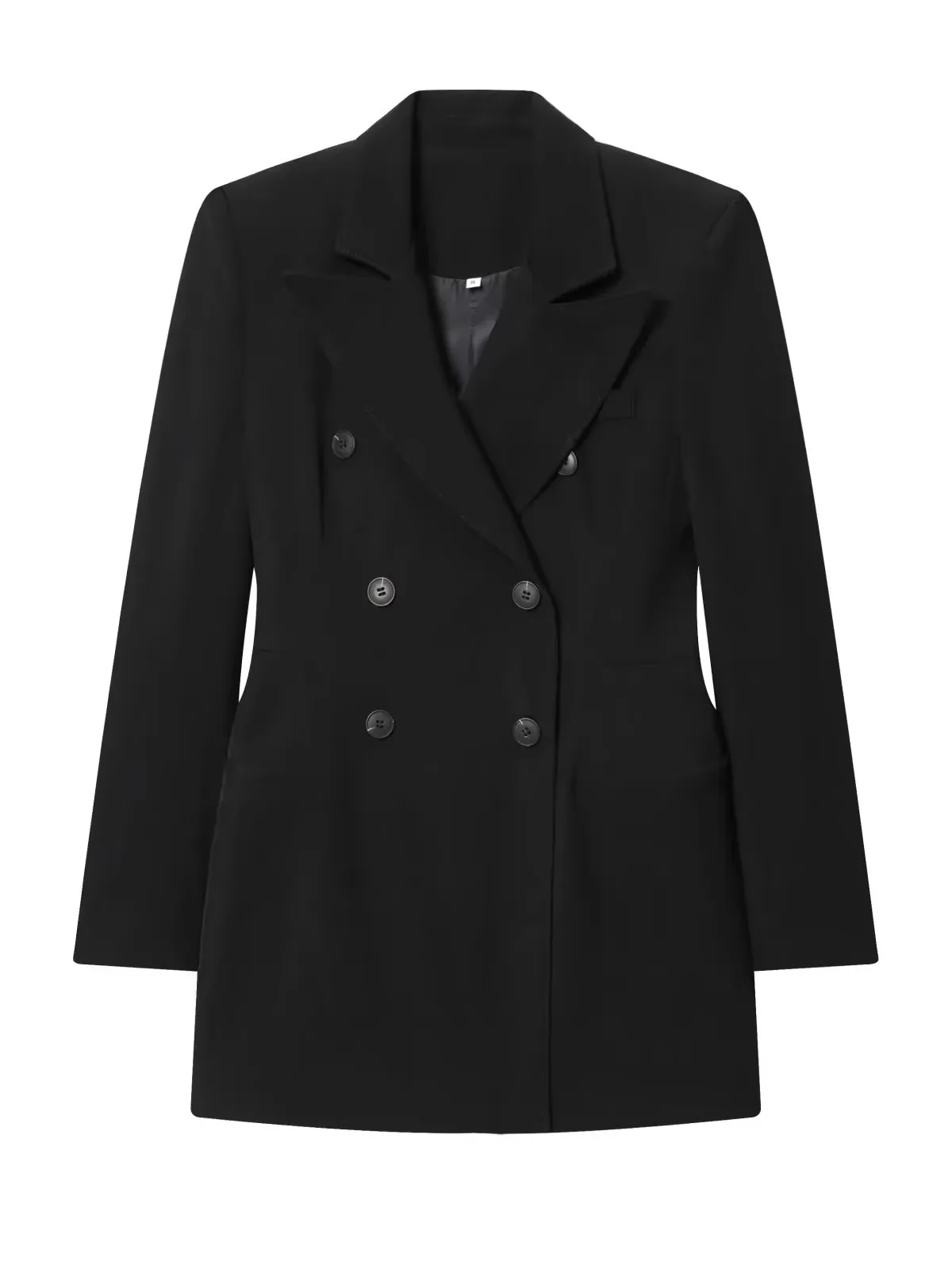 Женский модный осенний пиджак Ele Simple с длинными рукавами, двубортный, из полиэстера, теплый, новинка
Женский модный осенний пиджак Ele Simple с длинными рукавами, двубортный, из полиэстера, теплый, новинка