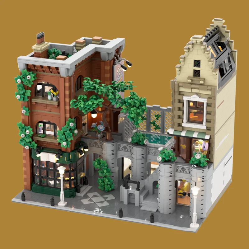 5708PCS Hot Selling Street View Moc City Center Subway Station Coffee Shop Music Store model DIY creative ideas Toy Gift blocks
5708PCS Hot Selling Street View Moc City Center Subway Station Coffee Shop Music Store model DIY creative ideas Toy Gift blocks