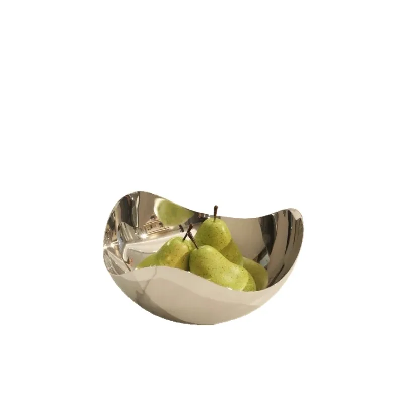 Nordic light luxury stainless steel high-end light luxury fruit plate, coffee table housewarming new home decoration
Nordic light luxury stainless steel high-end light luxury fruit plate, coffee table housewarming new home decoration