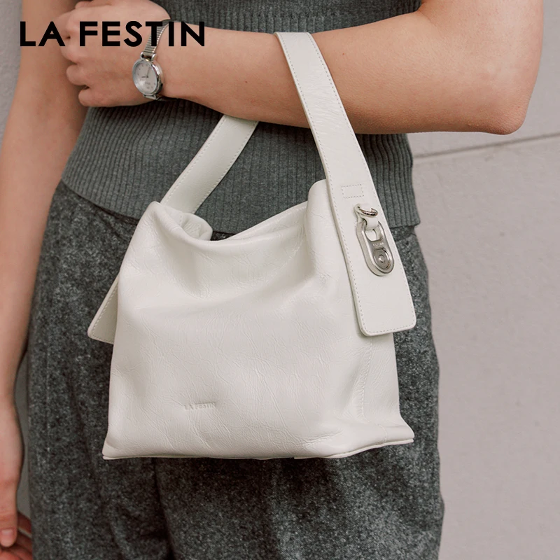 LA FESTIN Original Handbag Women 2025 New Bucket Bag Fashion Leather Bag Shoulder Bag Luxury Designer Crossbody Bag
LA FESTIN Original Handbag Women 2025 New Bucket Bag Fashion Leather Bag Shoulder Bag Luxury Designer Crossbody Bag