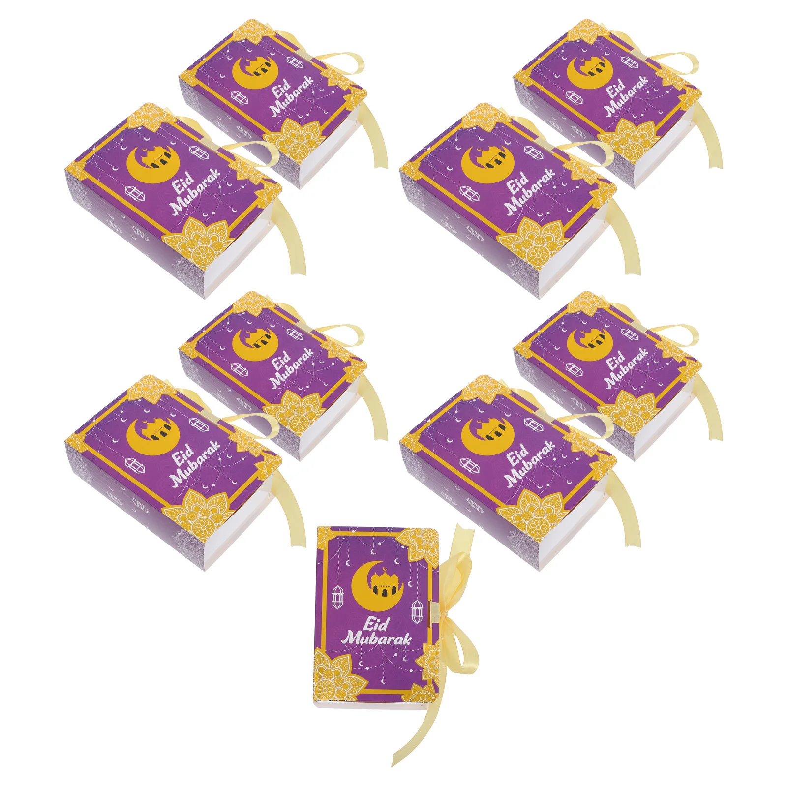 20Pcs Ramadan Gift Box Book Style Paper Storage Box for Candies Cookies Favors Decorative Organizer Eid Party Present Container
20Pcs Ramadan Gift Box Book Style Paper Storage Box for Candies Cookies Favors Decorative Organizer Eid Party Present Container