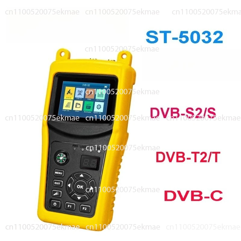 ST-5032 DVB-S2/S DVB-C DVB-T2/T Star Finder
ST-5032 DVB-S2/S DVB-C DVB-T2/T Star Finder