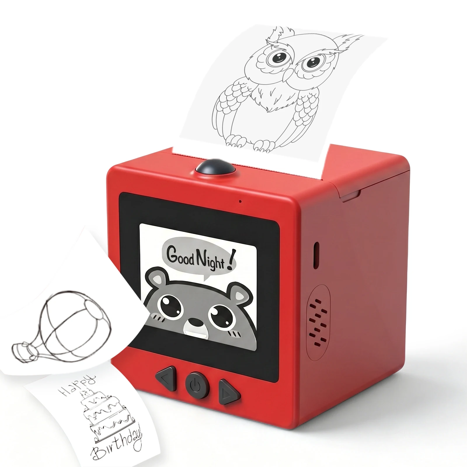 AI Voice Powered Sticker Maker Smart AI Voice Sticker Box Printer with Display Mini Thermal Stickers Maker for Kids Drawing
AI Voice Powered Sticker Maker Smart AI Voice Sticker Box Printer with Display Mini Thermal Stickers Maker for Kids Drawing