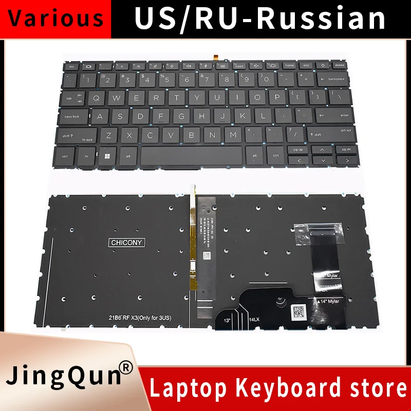 SP/US/FR Russian Spanish French UK Backlit Keyboard For HP EliteBook 830 G9 845 G9 840 G9 Zbook Firefly 14 G9
SP/US/FR Russian Spanish French UK Backlit Keyboard For HP EliteBook 830 G9 845 G9 840 G9 Zbook Firefly 14 G9