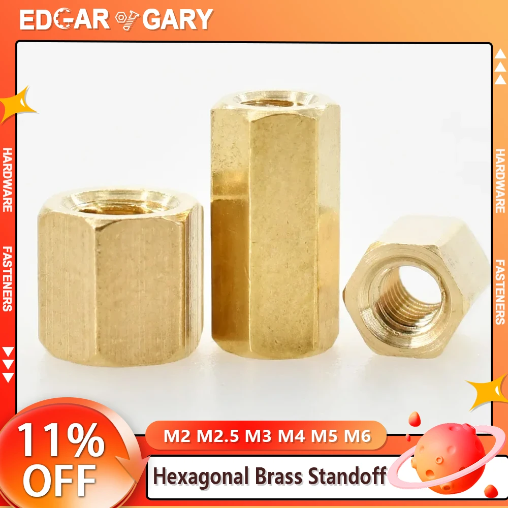 Латунные шестигранные стойки для материнской платы EDGAR GARY M2 M2.5 M3 M4 M5 M6 
Латунные шестигранные стойки для материнской платы EDGAR GARY M2 M2.5 M3 M4 M5 M6