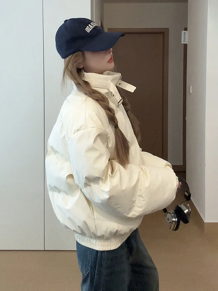 Утепленная хлопковая куртка в американском стиле с воротником-стойкой, унисекс, в корейском стиле, из хлопка Цзянси
Утепленная хлопковая куртка в американском стиле с воротником-стойкой, унисекс, в корейском стиле, из хлопка Цзянси