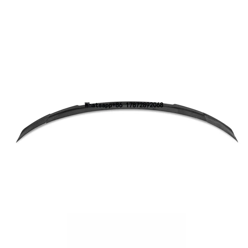 Dry Carbon Fiber Parts Ducktail Rear Spoiler Trunk Lip for Taycan 4S
Dry Carbon Fiber Parts Ducktail Rear Spoiler Trunk Lip for Taycan 4S