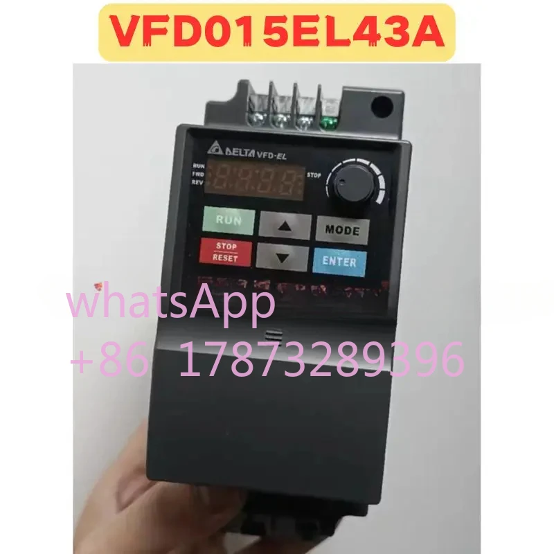 Преобразователь частоты б/у VFD015EL43A Нормальная функция протестировано в порядке
Преобразователь частоты б/у VFD015EL43A Нормальная функция протестировано в порядке