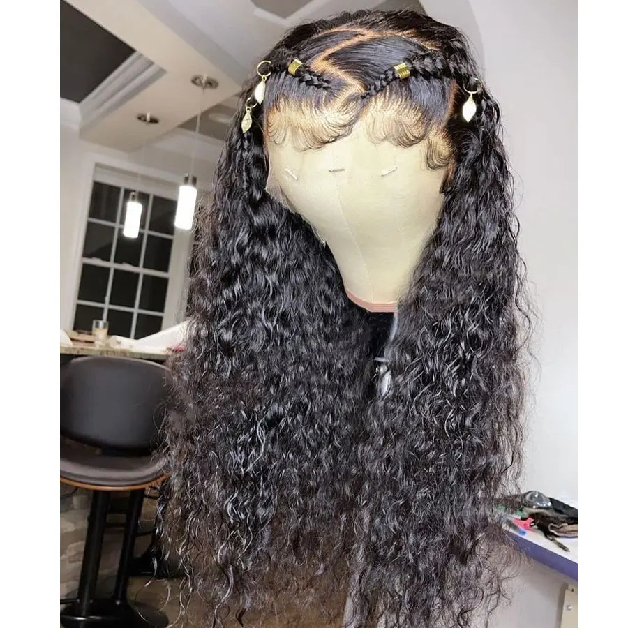 Water Wave Lace Front Wig Human Hair 13x4 13x6 HD Lace Frontal Wig 180 Density 22-30 Inch Pre Plucked Wigs for Women
Water Wave Lace Front Wig Human Hair 13x4 13x6 HD Lace Frontal Wig 180 Density 22-30 Inch Pre Plucked Wigs for Women