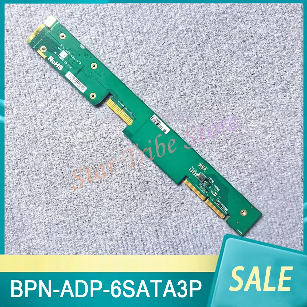 BPN-ADP-6SATA3P Backplane Adapter Card Eith 6 SATA Ports
BPN-ADP-6SATA3P Backplane Adapter Card Eith 6 SATA Ports