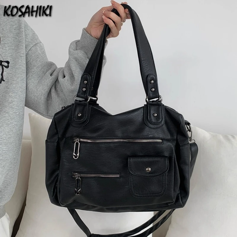 Vintage Y2k Aesthetic Cargo Shoulder Bag Casual Travel Women Crossbody Bags Fashion Punk Streetwear Women's Handbags Streetwear
Vintage Y2k Aesthetic Cargo Shoulder Bag Casual Travel Women Crossbody Bags Fashion Punk Streetwear Women's Handbags Streetwear
