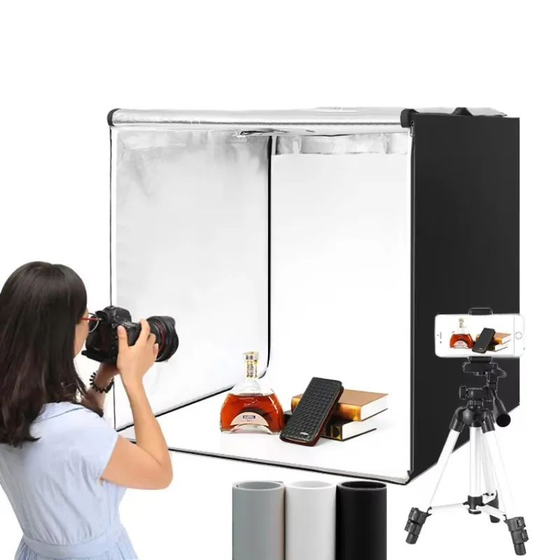 JW Hot sales100cm Photo Studio Light Box Photography Shooting Box Professional Led Soft Box Tent for Mobile
JW Hot sales100cm Photo Studio Light Box Photography Shooting Box Professional Led Soft Box Tent for Mobile