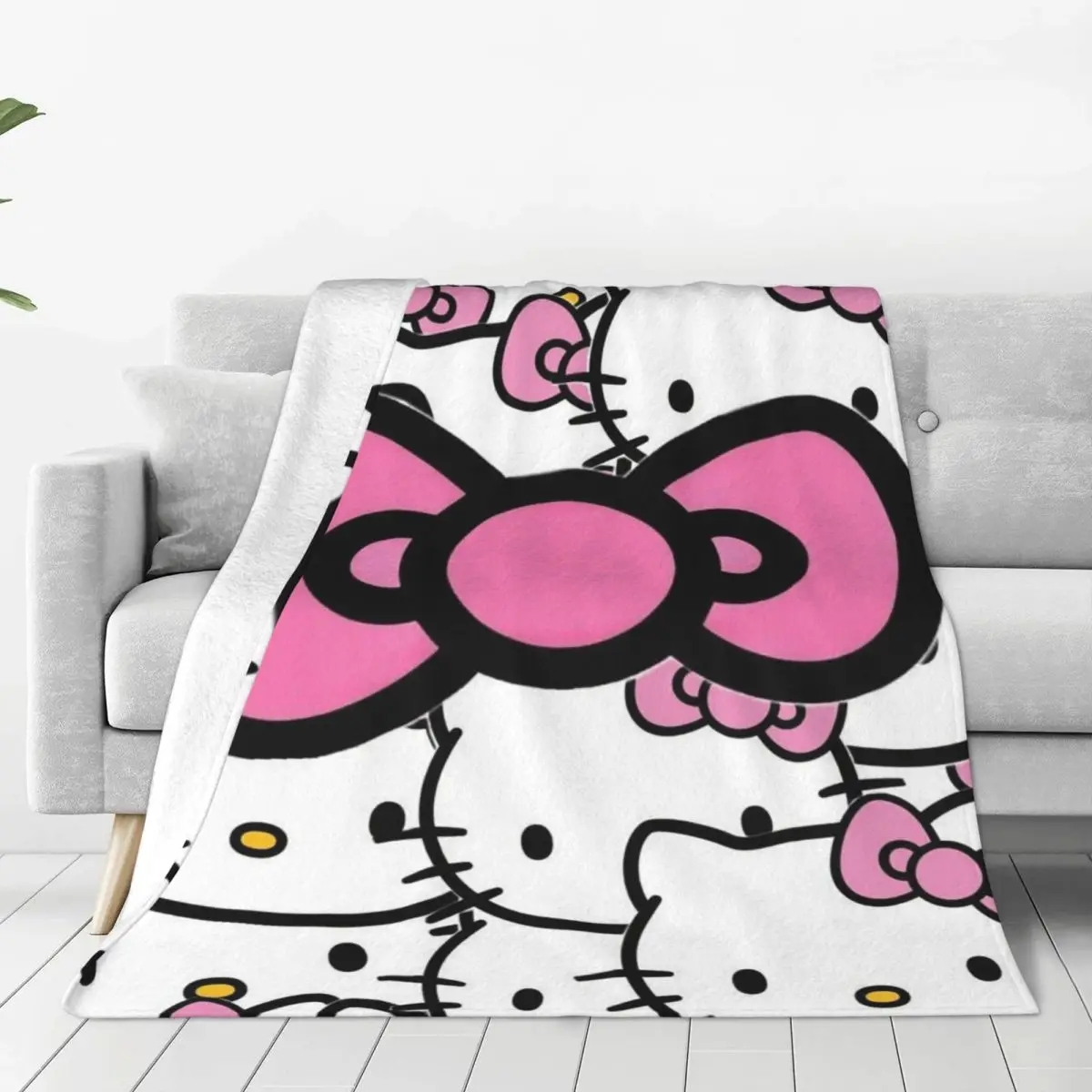 Одеяла с героями мультфильмов «Hello Kitty» на заказ, дышащее мягкое фланелевое одеяло для спринта для дивана, офиса, спальни
Одеяла с героями мультфильмов «Hello Kitty» на заказ, дышащее мягкое фланелевое одеяло для спринта для дивана, офиса, спальни