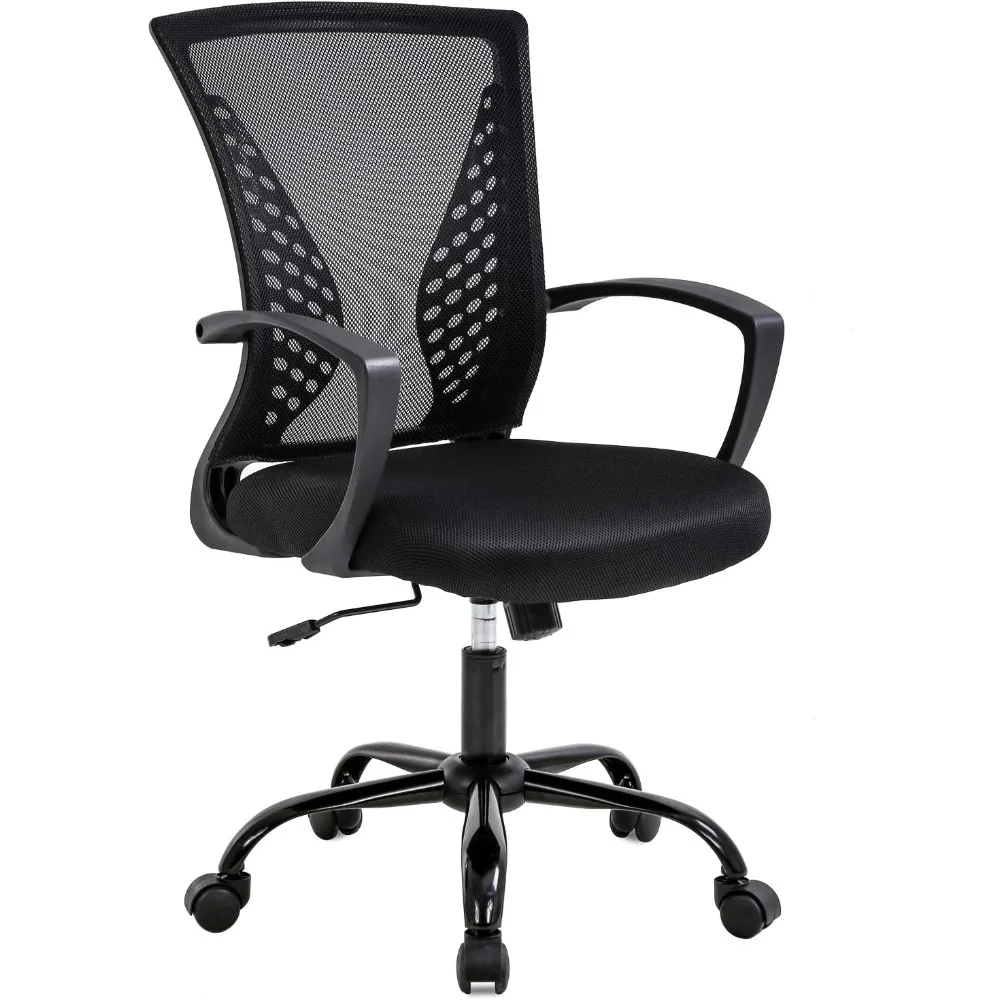 Office Chair Ergonomic Desk Chair Mesh Computer Chair with Lumbar Support Armrest Mid Back Rolling Swivel Adjustable Task
Office Chair Ergonomic Desk Chair Mesh Computer Chair with Lumbar Support Armrest Mid Back Rolling Swivel Adjustable Task
