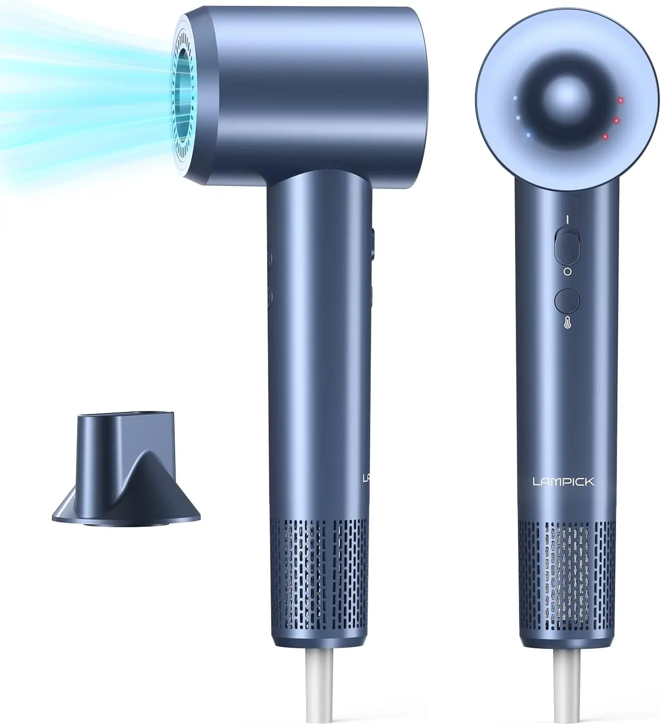 Professional High-Speed Hair Dryer, 150,000 RPM Motor, Fast Drying, Lightweight with Magnetic Nozzle for Home & Travel
Professional High-Speed Hair Dryer, 150,000 RPM Motor, Fast Drying, Lightweight with Magnetic Nozzle for Home & Travel