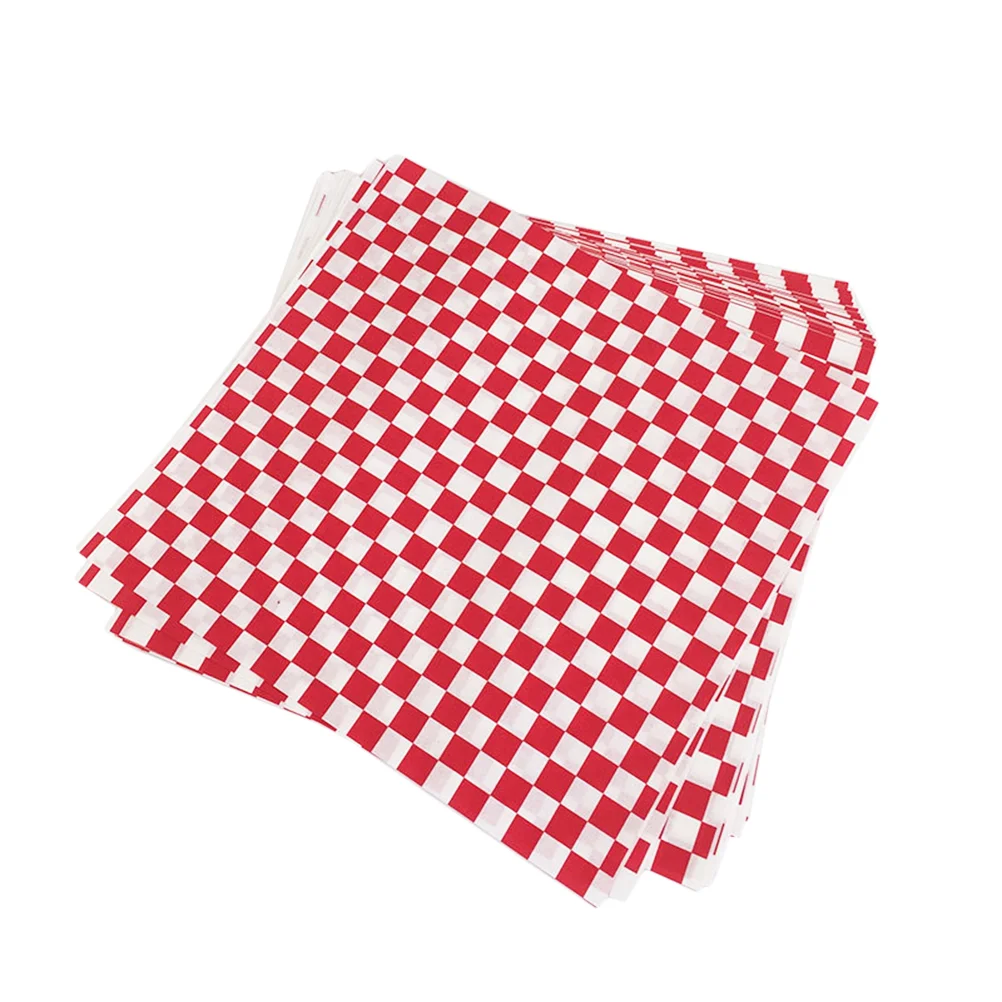 100PCS Grid Pizza Oil Paper Sheet Fried Food Paper Liners Wrapping Paper for Baking Pastry
100PCS Grid Pizza Oil Paper Sheet Fried Food Paper Liners Wrapping Paper for Baking Pastry