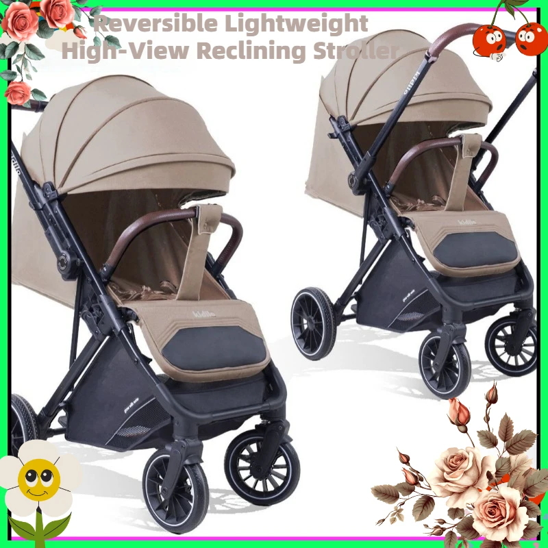 Kidilo 6530 Compact Pocket Stroller High View Design, Reversible Adjustable Reclining Portable Travel Cart for Baby
Kidilo 6530 Compact Pocket Stroller High View Design, Reversible Adjustable Reclining Portable Travel Cart for Baby