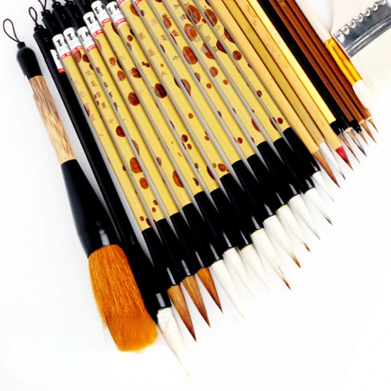 Chinese Painting Brush Pen Set Calligraphy Brush Artist Freehand Landscape Watercolor Fine Line Painting Tinta China Caligrafia
Chinese Painting Brush Pen Set Calligraphy Brush Artist Freehand Landscape Watercolor Fine Line Painting Tinta China Caligrafia