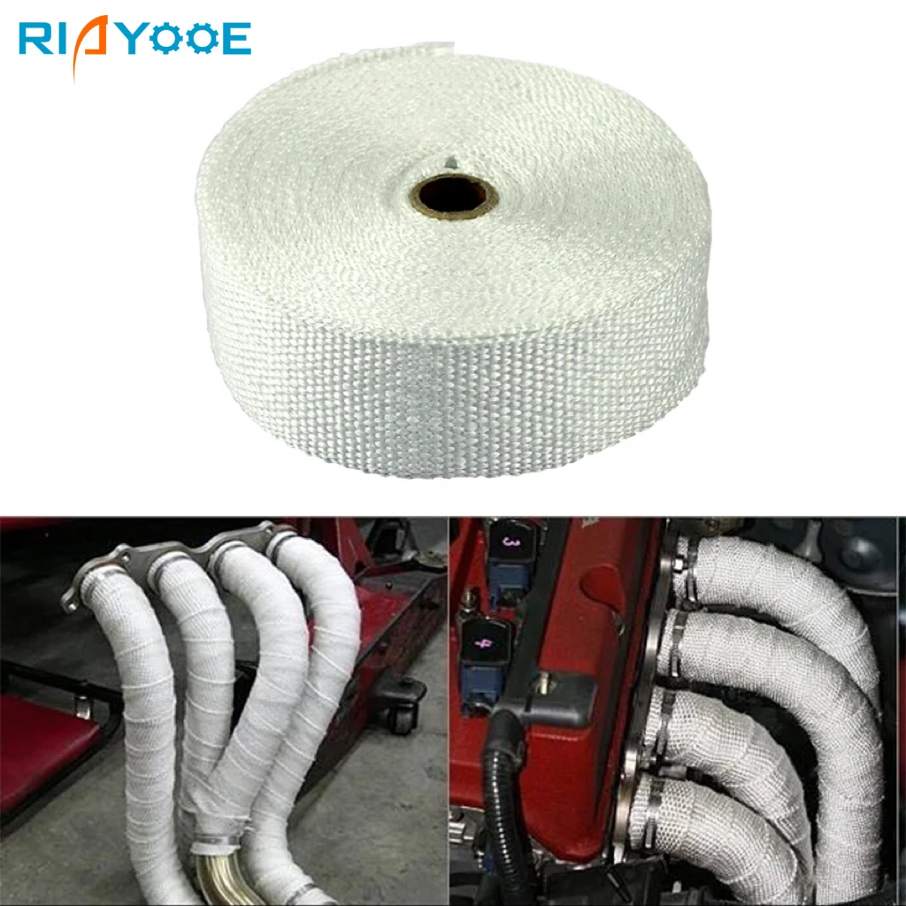 Motorcycle Exhaust Heat Wrap 5cm 10M 15M for Muffler Bandage Resistant Ties High Temperature Insulation Protection Thermal Band
Motorcycle Exhaust Heat Wrap 5cm 10M 15M for Muffler Bandage Resistant Ties High Temperature Insulation Protection Thermal Band