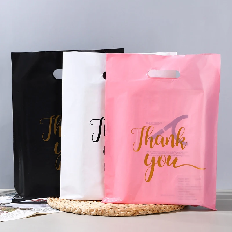100PCS/lot Thank You Plastic Shopping Bags Gift Bags for Small Business Boutique Retail Trade Shows Events Party
100PCS/lot Thank You Plastic Shopping Bags Gift Bags for Small Business Boutique Retail Trade Shows Events Party