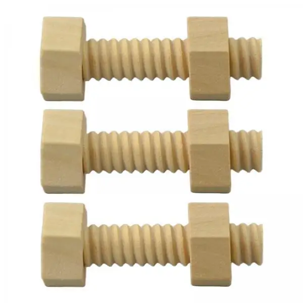Wooden Screw Nut Assembling Toy Montessori Building Block Puzzle Hands-on Teaching Aid for Children Early Learning
Wooden Screw Nut Assembling Toy Montessori Building Block Puzzle Hands-on Teaching Aid for Children Early Learning