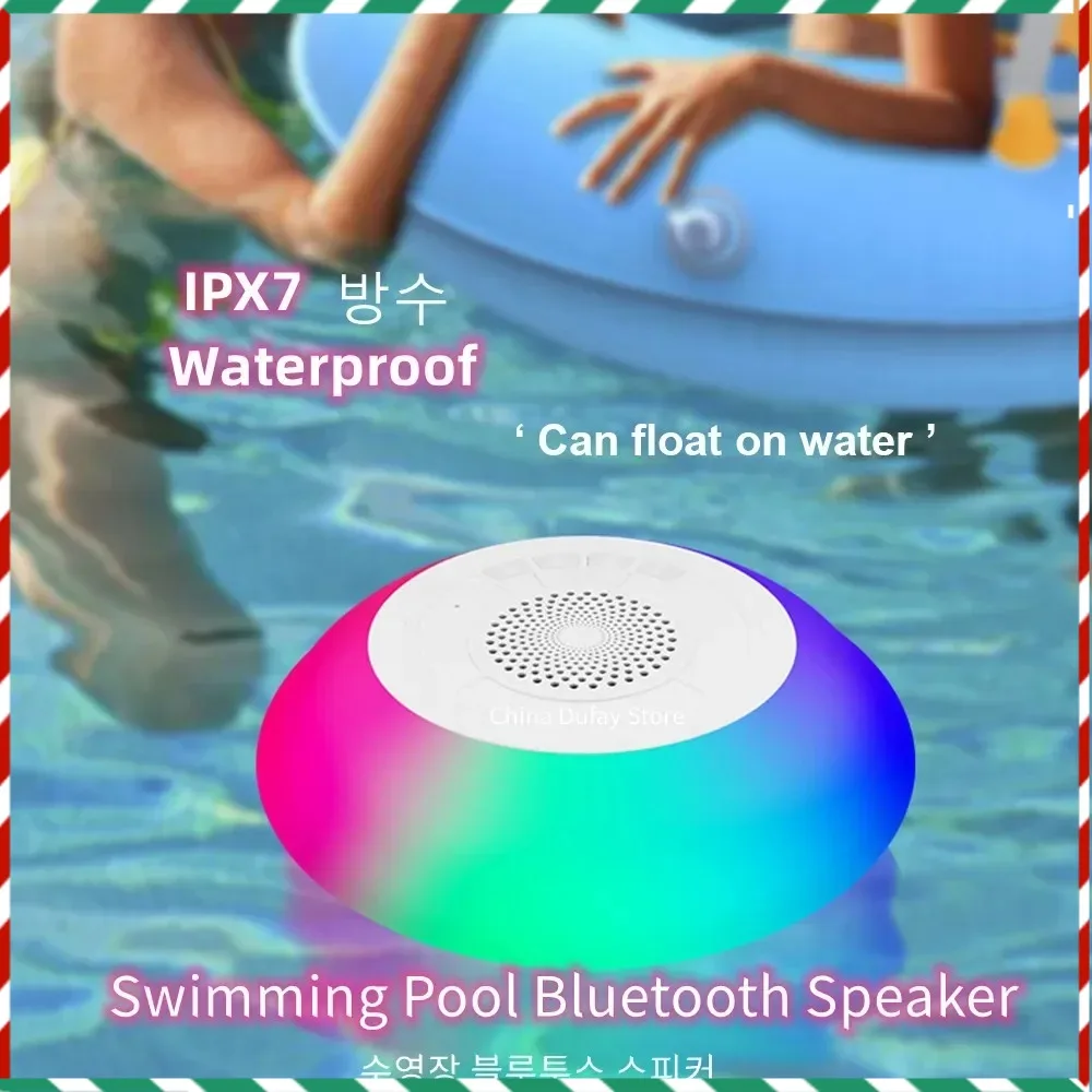 Travel Floating Bluetooth Speaker BT5.0 Floating Pool Speaker IPX7 Waterproof 360' Stereo Sound Light Weight for Pool CaixaDeSom
Travel Floating Bluetooth Speaker BT5.0 Floating Pool Speaker IPX7 Waterproof 360' Stereo Sound Light Weight for Pool CaixaDeSom