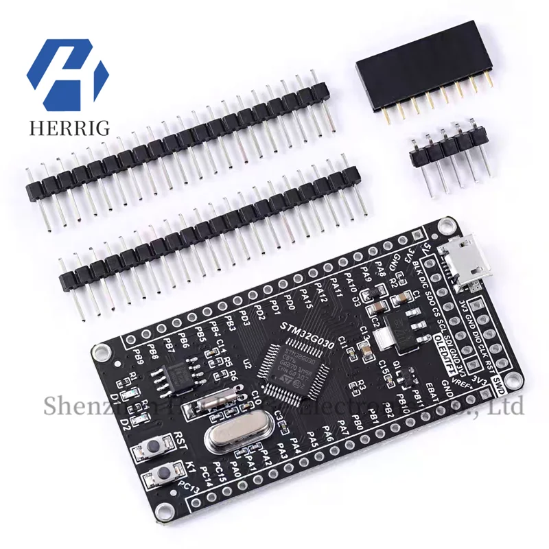 1PCS Original STM32G030C8T6 development board MCU G030 core board STM32 system board M0 ARM 
1PCS Original STM32G030C8T6 development board MCU G030 core board STM32 system board M0 ARM