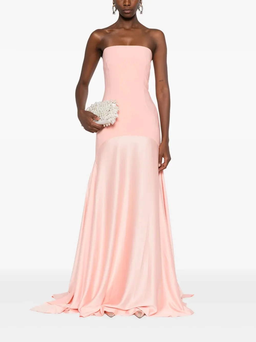 Simple Classic Long Ball Prom Gown Strapless Customized Formal Party Dress Woman New Sweep Train Evening Dress 2025
Simple Classic Long Ball Prom Gown Strapless Customized Formal Party Dress Woman New Sweep Train Evening Dress 2025