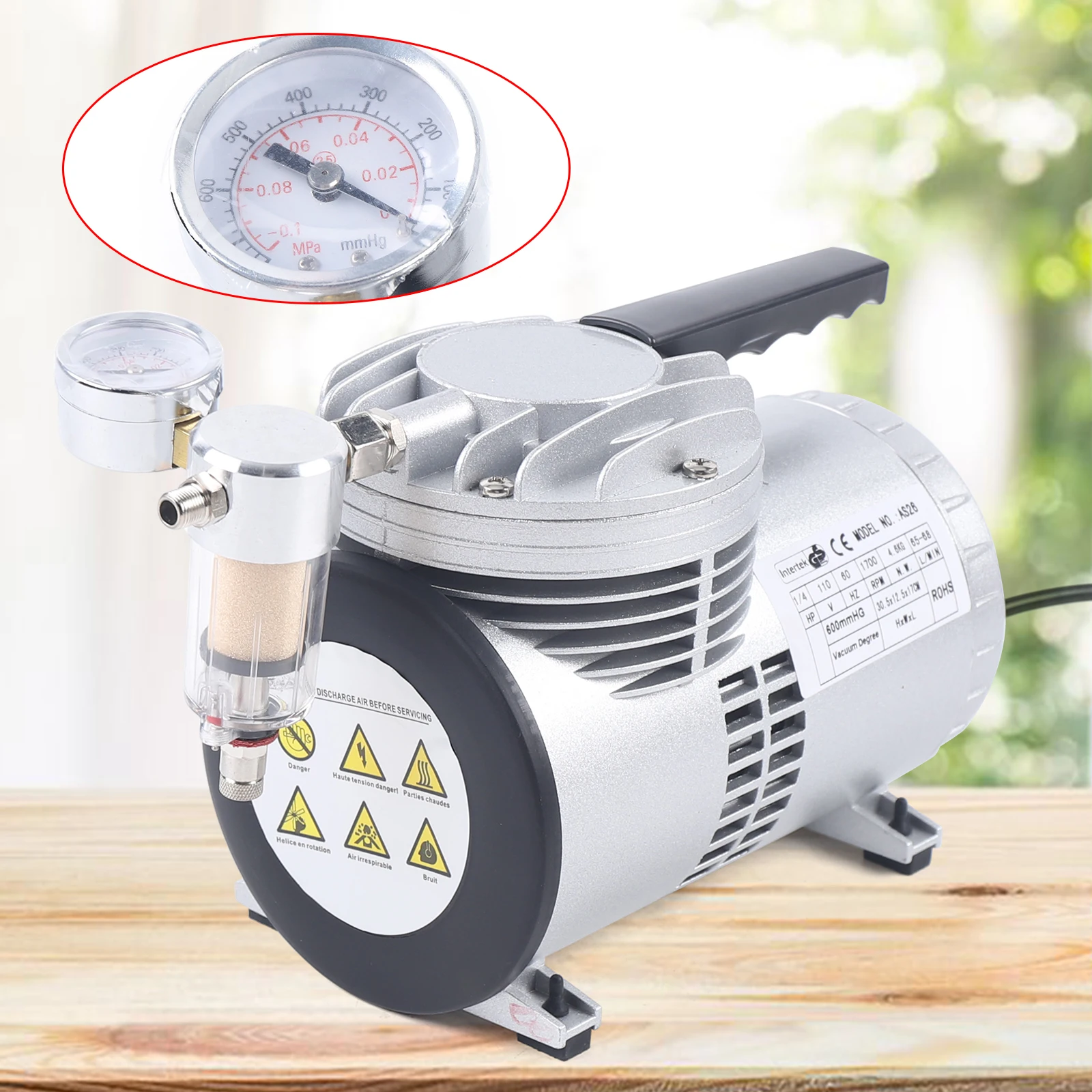 Oilless Diaphragm Vacuum Pump Industrial Small Oil Free Vacuum Suction Pump for Food Packaging
Oilless Diaphragm Vacuum Pump Industrial Small Oil Free Vacuum Suction Pump for Food Packaging
