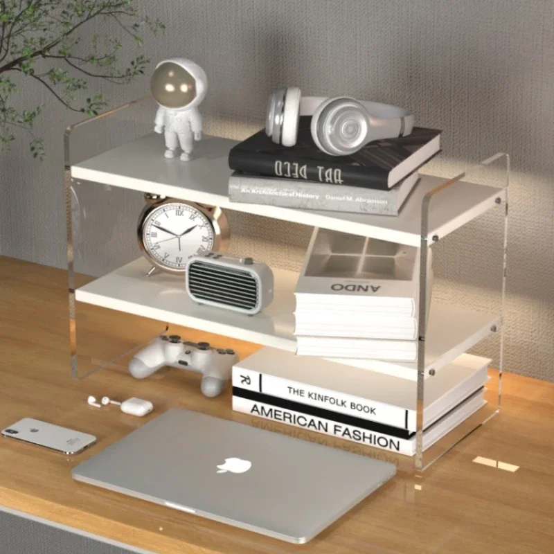 Acrylic Shelf Desk Bookshelf Students Simple Bedroom Office Cosmetics Storage Multi-layer Shelves Estante Home Furniture WKBS
Acrylic Shelf Desk Bookshelf Students Simple Bedroom Office Cosmetics Storage Multi-layer Shelves Estante Home Furniture WKBS
