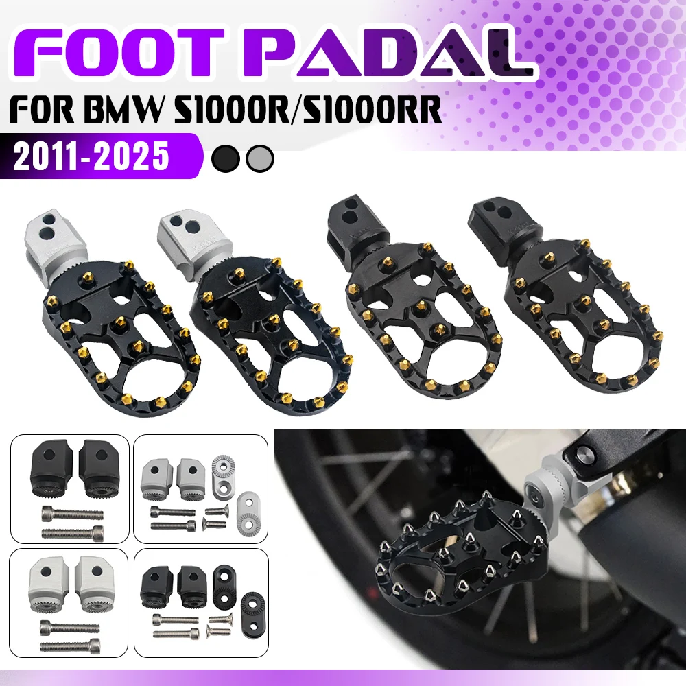 Motorcycle Footpegs For BMW S 1000 R S1000 R S1000RR S 1000 RR S1000 RR 2011-up 360 Degree Rotating Rear Footrest Foot Peg Pedal
Motorcycle Footpegs For BMW S 1000 R S1000 R S1000RR S 1000 RR S1000 RR 2011-up 360 Degree Rotating Rear Footrest Foot Peg Pedal