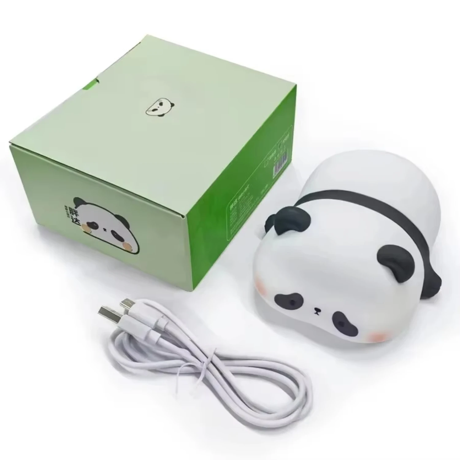 Night Light Cute Panda Bedside Lamp Silicone Sensor Rechargeable Table Night Lamp Baby Gift Bedroom Decoration Anime light box
Night Light Cute Panda Bedside Lamp Silicone Sensor Rechargeable Table Night Lamp Baby Gift Bedroom Decoration Anime light box