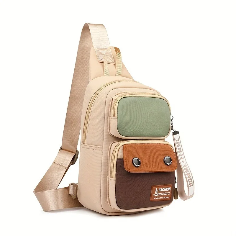 Новые модные мужские и женские нагрудные сумки, уличные повседневные сумки через плечо, модные многофункциональные сумки через плечо для хранения
Новые модные мужские и женские нагрудные сумки, уличные повседневные сумки через плечо, модные многофункциональные сумки через плечо для хранения