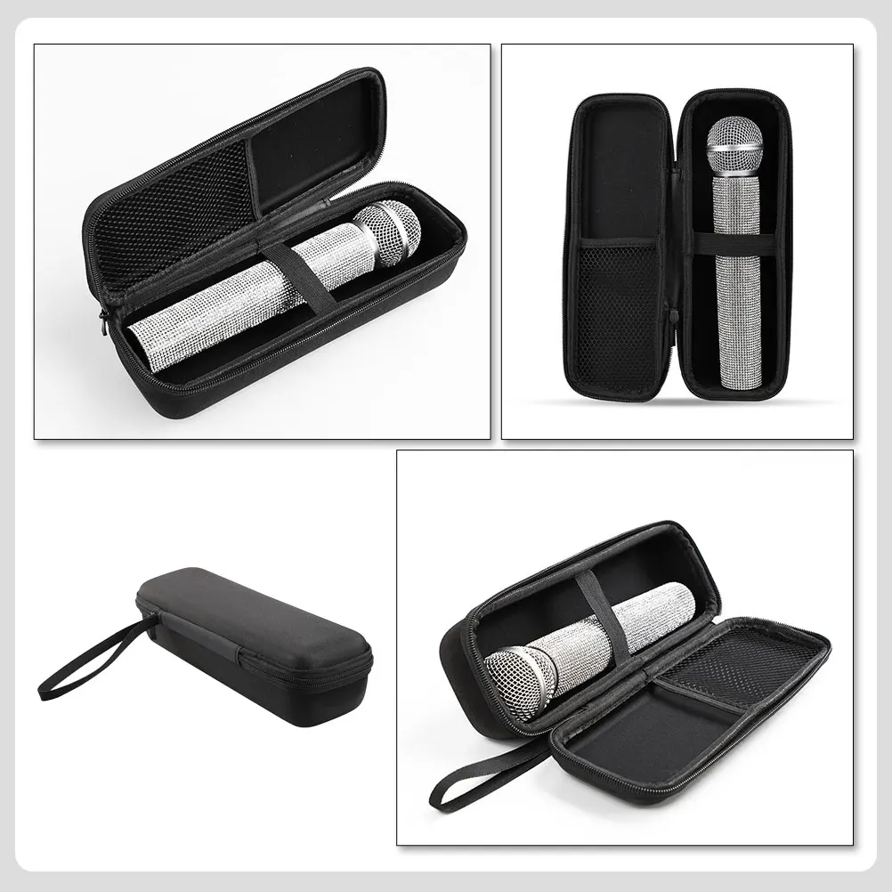 Stable EVA Microphone Storage Bag Shockproof Microphone Case With Smooth Zipper Mic Pouch For Accessories Protection
Stable EVA Microphone Storage Bag Shockproof Microphone Case With Smooth Zipper Mic Pouch For Accessories Protection