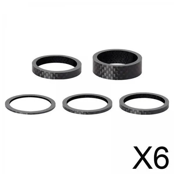 Bicycle Headset Spacer 28.6mm Carbon Fiber Kit Height Adjustment Rings for Road MTB Bike Handlebars and Spare Parts
Bicycle Headset Spacer 28.6mm Carbon Fiber Kit Height Adjustment Rings for Road MTB Bike Handlebars and Spare Parts