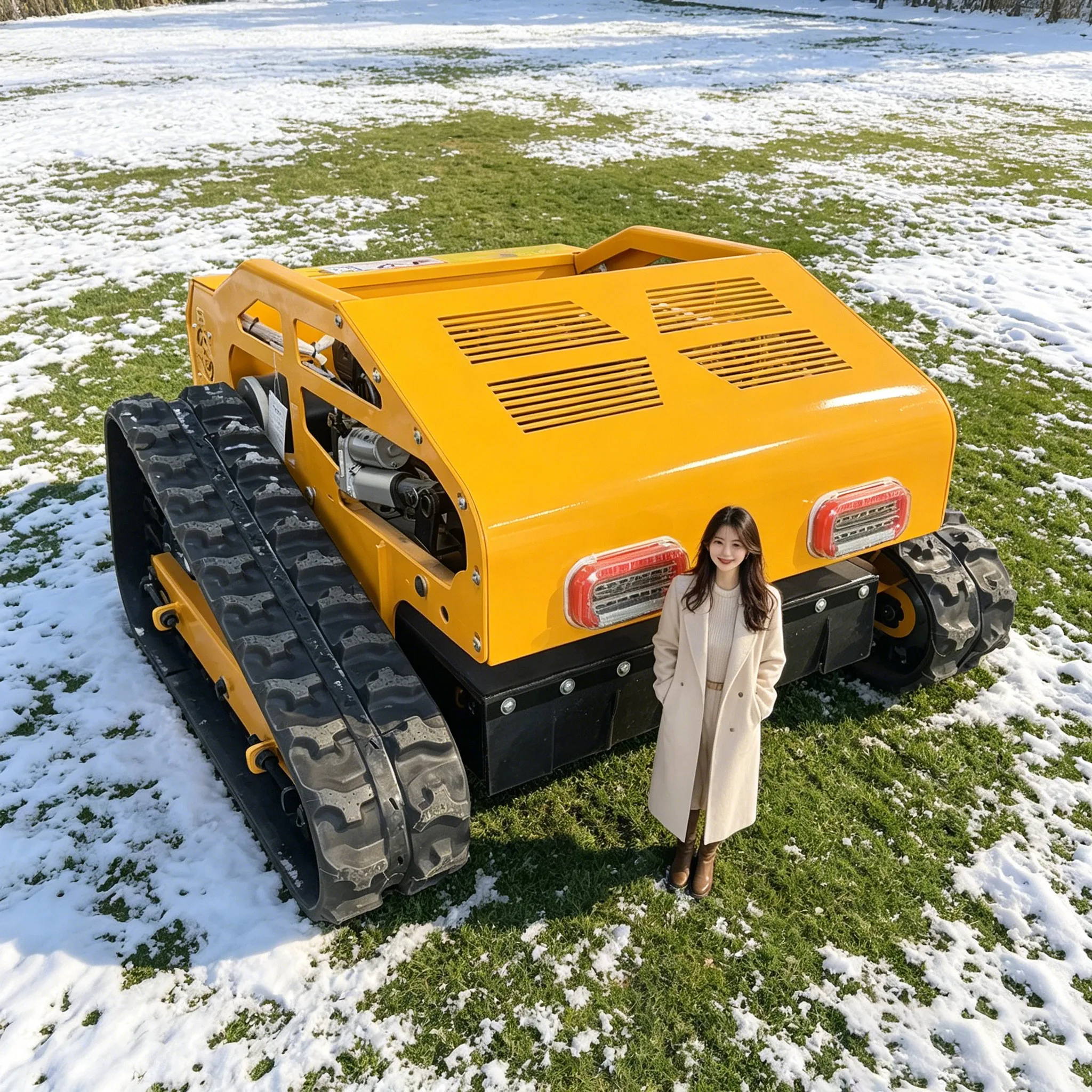 Customized lawn mower reduces noise, sturdy chassis adapts to dangerous terrain and heavy load scenarios
Customized lawn mower reduces noise, sturdy chassis adapts to dangerous terrain and heavy load scenarios