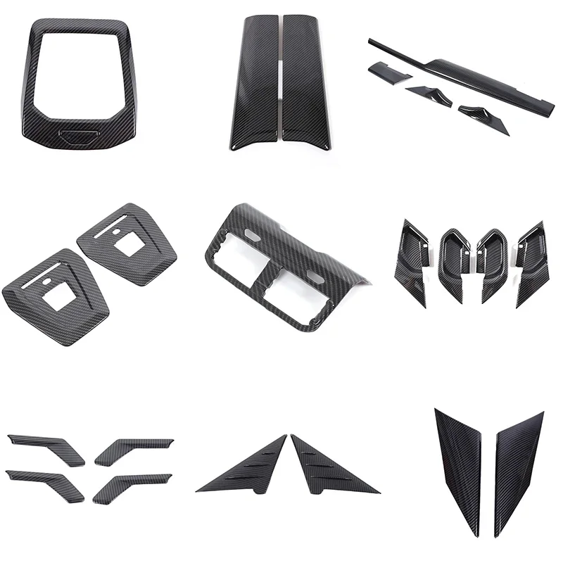 ABS Carbon Fiber For BMW 5 Series G60 2024-2025+ Car dashboard center console gear panel decorative cover sticker interior kit
ABS Carbon Fiber For BMW 5 Series G60 2024-2025+ Car dashboard center console gear panel decorative cover sticker interior kit