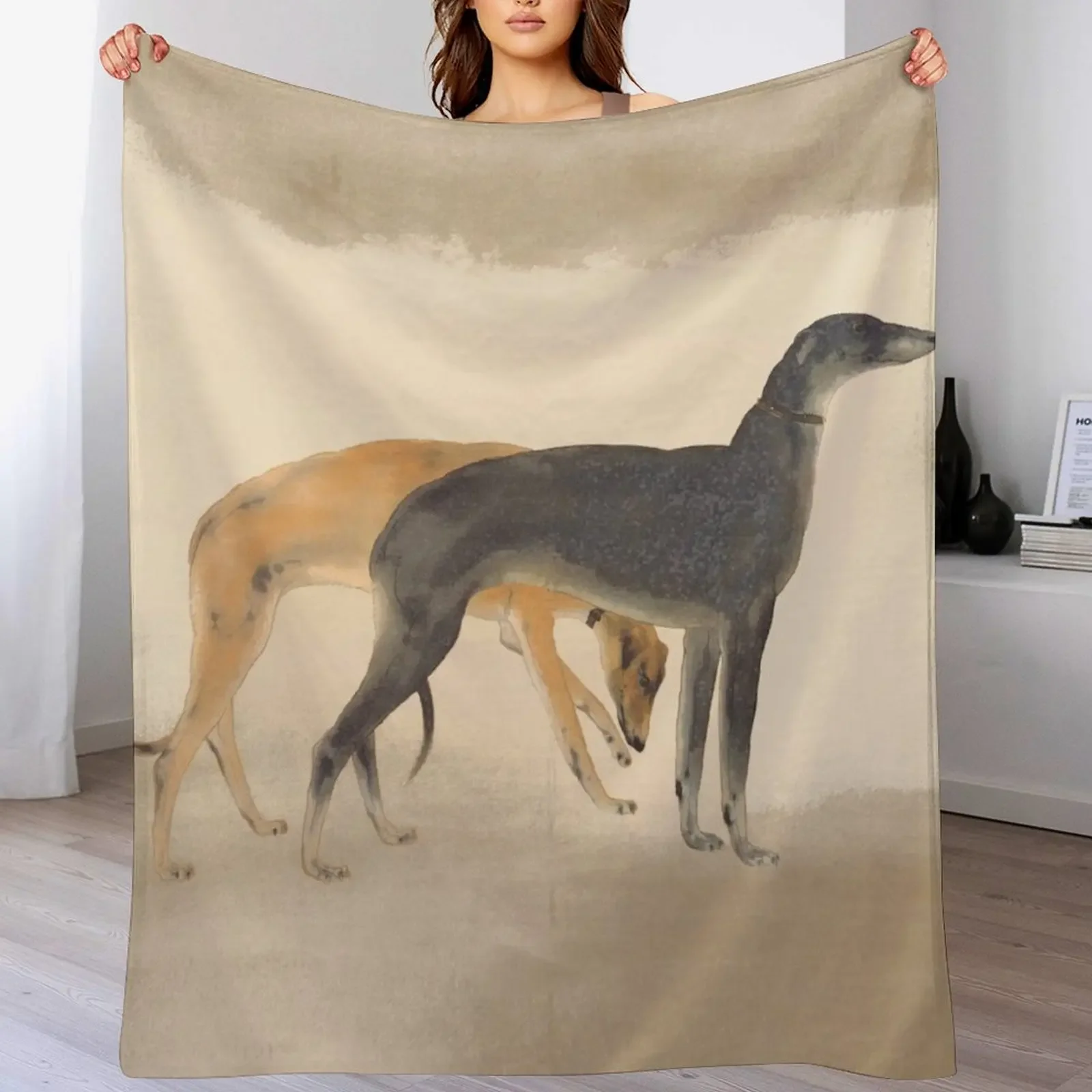 Two Greyhounds Throw Blanket Air Conditioner Soft Blanket for Office Home
Two Greyhounds Throw Blanket Air Conditioner Soft Blanket for Office Home