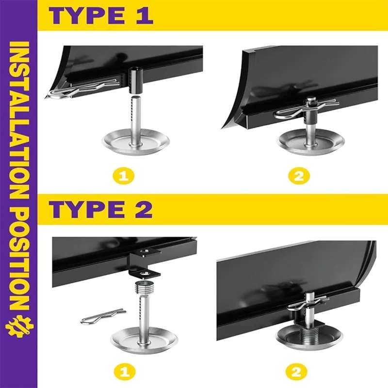 Комплект регулируемых противоскользящих накладок GTBL из нержавеющей стали для снегоуборщика — противоскользящий дизайн для лопаты
Комплект регулируемых противоскользящих накладок GTBL из нержавеющей стали для снегоуборщика — противоскользящий дизайн для лопаты