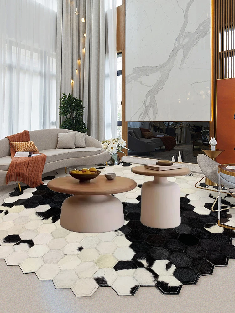 Необычный круглый ковер из воловьей кожи, коричневый клетчатый коврик из натурального коровьего меха, лоскутные прикроватные ковры для спальни, скандинавский роскошный декор для гардероба
Необычный круглый ковер из воловьей кожи, коричневый клетчатый коврик из натурального коровьего меха, лоскутные прикроватные ковры для спальни, скандинавский роскошный декор для гардероба