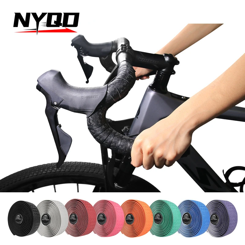 Road Bicycle Handlebars with L-shaped Wrap-around Handlebars with Non-slip Shock Absorption and Breathable EVA Curved Handlebars
Road Bicycle Handlebars with L-shaped Wrap-around Handlebars with Non-slip Shock Absorption and Breathable EVA Curved Handlebars